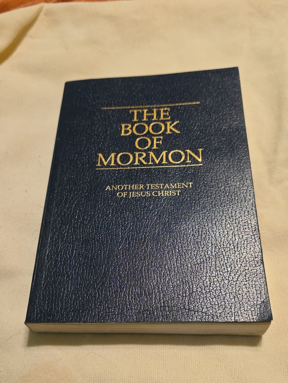 The Book of Mormon - Navy Blue Pocket Edition